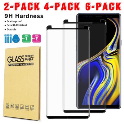 Case Friendly Tempered Glass Screen Protector For Samsung Galaxy Note 8 / Note 9