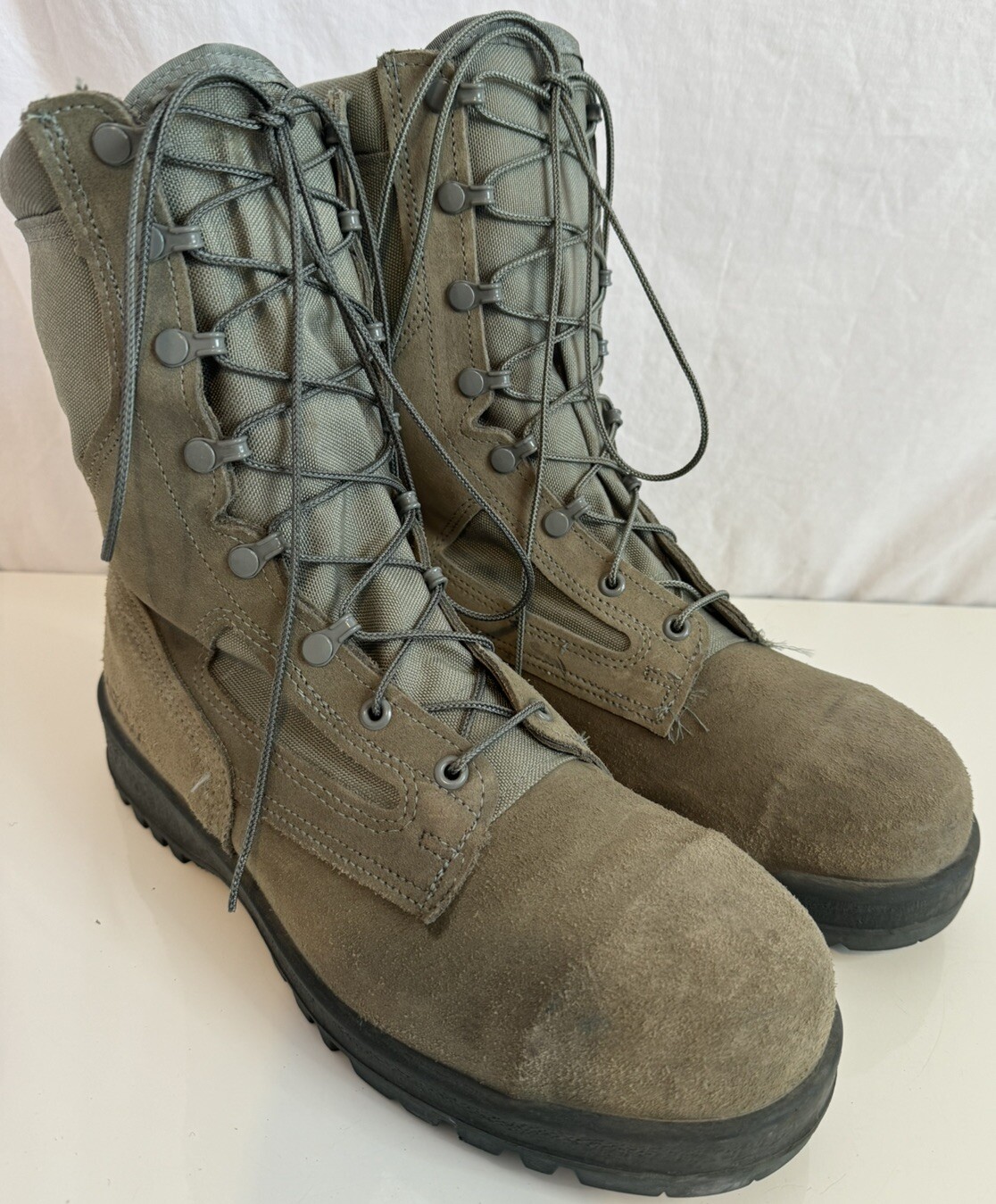 Altama Combat Vibram Soles Steel Toe Boots Sage Green… Gem