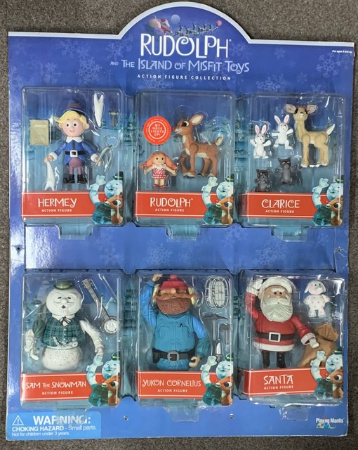Rudolph The Island of Misfit Toys Action Figure Collection 2001