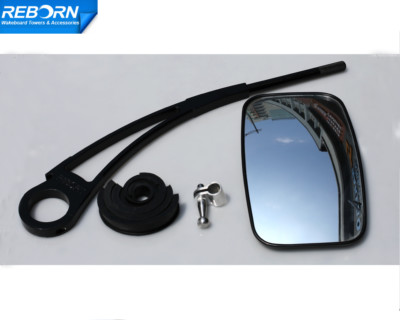 Reborn Pro Boat Wakeboard Tower Mirror Bracket Black Coated | Adjustable Mirror 