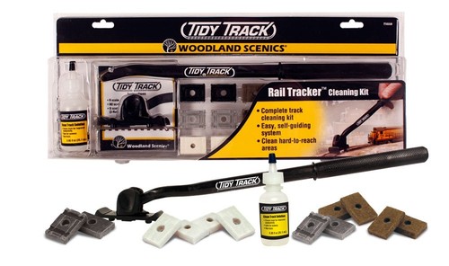 Woodland Scenics Tidy Track Rail Tracker Cleaning Kit # TT 4550 Factory Sealed | Zustand: New