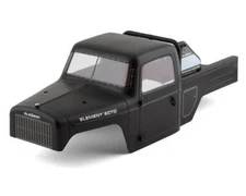 Element RC Enduro Ecto Pre-Painted Body Set (Black) (Scratch 'N Weather)
