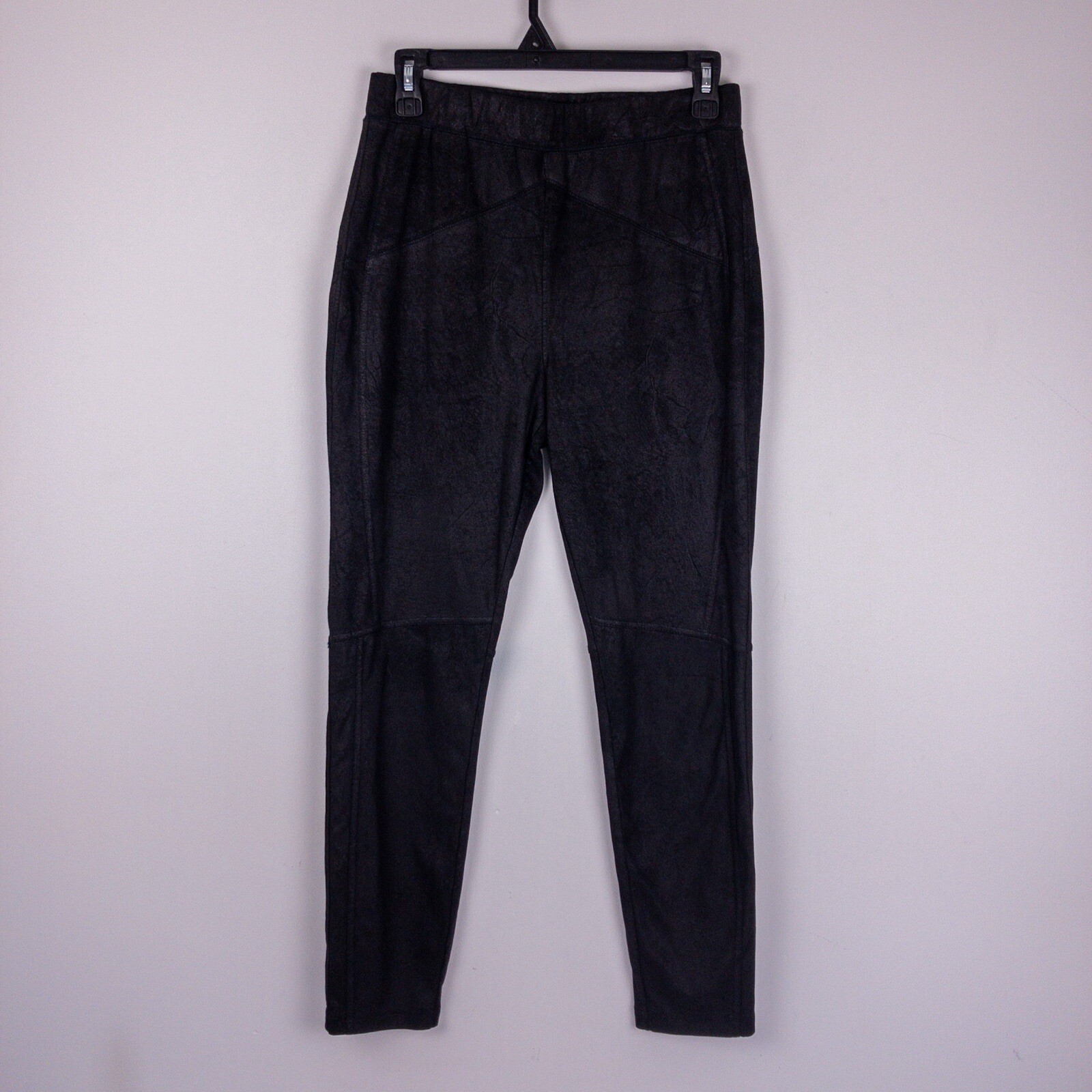 Free People Pants Womens Small 27x26 Skinny Black Vegan Suede Soft