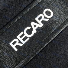X2 Jdm Recaro Racing Seat Black Pvc Side Cover Repair Decoration Pad Seat Racing