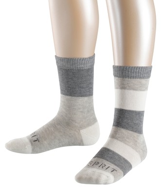 Esprit Kinder Block Stripe 2-Pack Socken Baumwolle