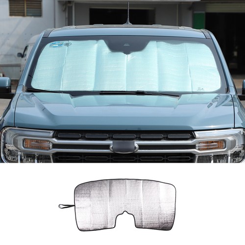 Silver Rolling Custom Sun Shade for Ford Maverick Heat Screen Wind shield Shade - Picture 2 of 21