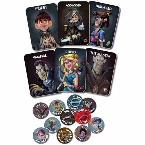 One Night Ultimate Vampire Card Game Party Game Perfect For Halloween New Sealed - Picture 6 of 10