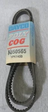 NEW Genuine Dayco 5050565 Poly Cog Serpentine V-Rib Automotive Belt 5PK1435 USA