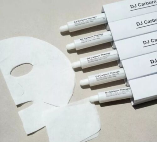 DJ CARBON Therapy CO2 Gel Mask 1Pack of 5 Gels & 5 Sheet Masks KB050 - Picture 3 of 16