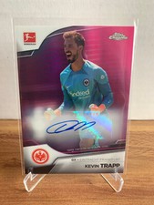 Kevin Trapp 2022-23 Topps Chrome Bundesliga #BCA-KT Magenta Refractors /150 Auto