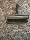 Vintage Art Deco Silver-Plated Crumb Sweeper Roller Brush With Handle — photo 4