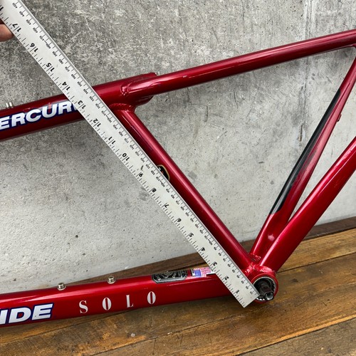 Softride Solo Powercurve Frame 700c USA Vintage Red Road Race Soft Ride Bike - Picture 8 of 14