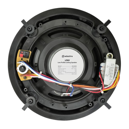 Adastra LP8V Low Profile Ceiling Speaker Professional Audio Sound System 100V 12 - Picture 2 of 7