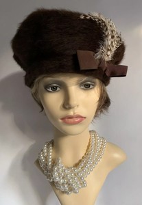 angora beret hat