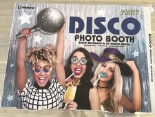 Party Photo 21 Props Disco Photo Accessories Fun Card Props Shimmery Backdrop