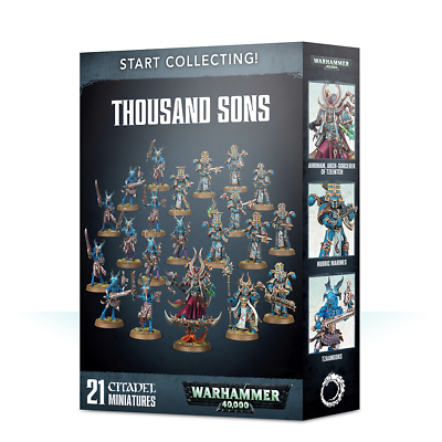 Games Workshop Warhammer 40K Start Collecting Thousand Sons Boxed Set  | eBay