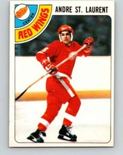 1978-79 O-Pee-Chee #32 Andre St. Laurent  Detroit Red Wings V21243