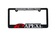 Apexi Performance 100% Authentic ABS Plastic License Plate Frame Quantity of 1