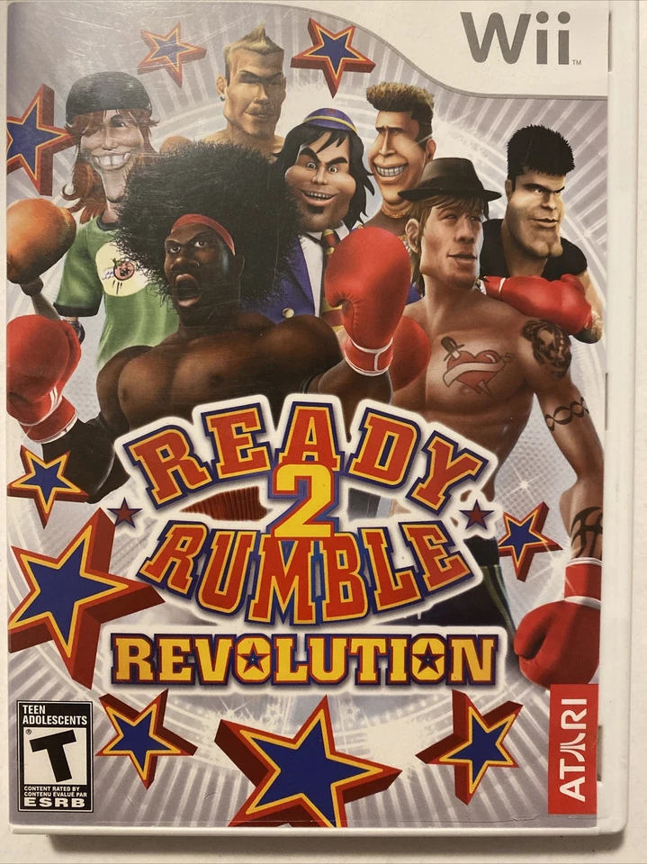 Ready 2 Rumble Revolution (Nintendo Wii, 2009) CiB Clean/Tested Game with Manual - Image 3 of 4