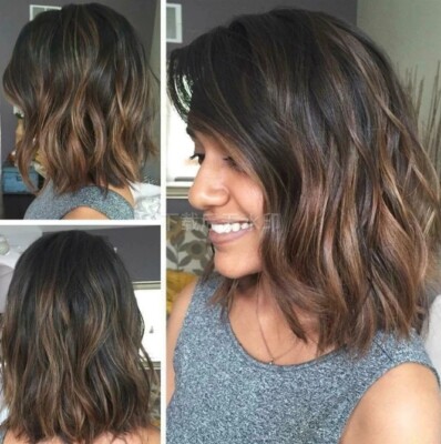 Ombre Brown Blonde Highlights Lace Frontal Wigs 13x4 Wigs for Women Human Hair
