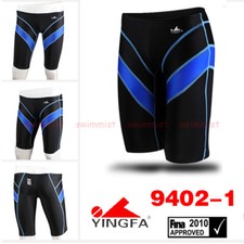 YINGFA 9402-1 MEN  S RACING TRAINING JAMMER SWIMMING TRUNKS M 24/26 FINA APPROVED