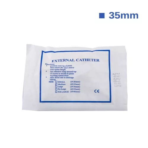20Pcs Male External Catheter with Fixer Rubber,Latex Condom Material Individ... - Picture 11 of 16