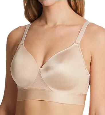 Bali DF3458 Support Wirefree Bra White 36DD