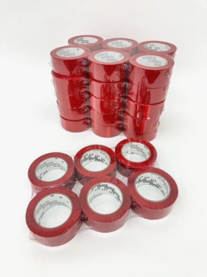 36 ROLLS - 2 INCH x 110 Yards 330 ft Red Carton Sealing Packing Package Tape 3M