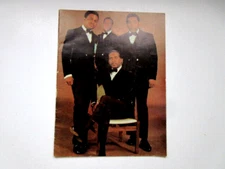 The 4 FOUR TOPS - ORIG 1967 Publicity BOOKLET PROGRAM MOTOWN INT TALENT MGT