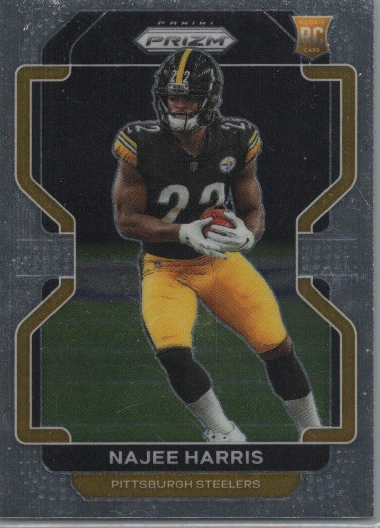 Najee Harris 2021 Panini Prizm Pittsburgh Steelers Rookie #343
