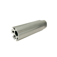 5/8x24 Thread Low Concussion Muzzle Brake For 6.5 Creedmoor Silver Color