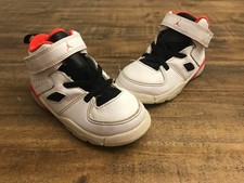 Nike Air Jordan Flight Club 91 Shoes 8C White Black Red Infrared DM1687-106