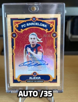 Topps Barcelona Year Of The Dragon 23-24 Alexia Putellas Wood Auto /35 C4828