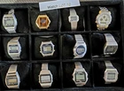 HUGE VINTAGE DIGITAL LCD WATCH LOT, CASIO SEIKO, LONGINES