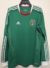 Selección De Mexico Futbol Jersey Adidas Formotion 2011 Long Sleeve XL
