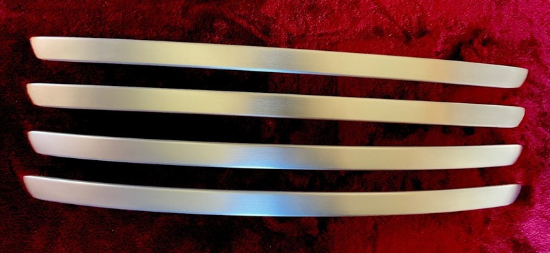 LG French Door Refrigerator Handles USED Parts MAZ635484-R MAZ635673-R +Screws