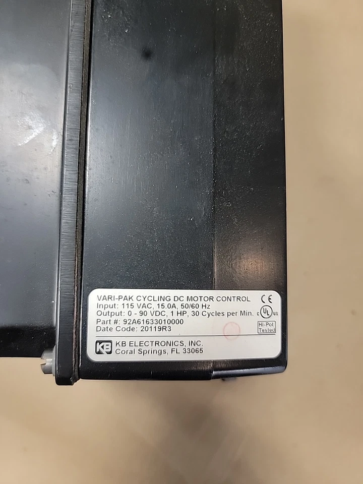 Camco 92A61633010000 VARI-PAK Cycling DC Motor Control - Image 2 of 4