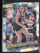 2025 Panini Prizm WNBA #138 Maddy Westbeld Ice Prizms