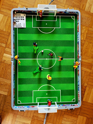Fußball Stadion Koffer-Set 4700 Spielset mit Spielfeld, Figuren, Toren & Ball
