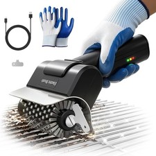 BBQ Grill Electric Brush High-Speed Cordless ...