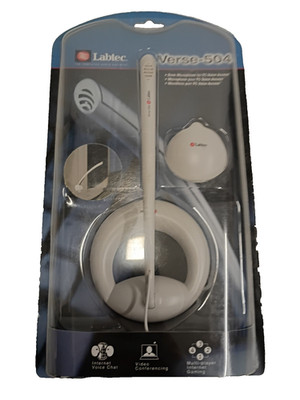 Labtec Verse-504 Desk Microphone For PC Voice Access, BRAND New