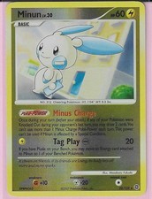 Pokemon - Secret Wonders "Minun" 32/132 Reverse Holo  X1 on eBay