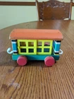 Vintage 1963 Fisher Price - Wooden Huffy Puffy Train