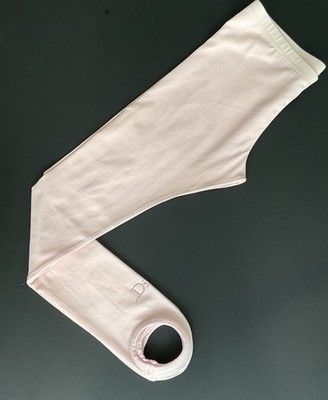 DIOR GIRL STIRRUP PANT LUXURY DESIGNER PINK 8 YEAR COTTON AUTHENTIC NWT