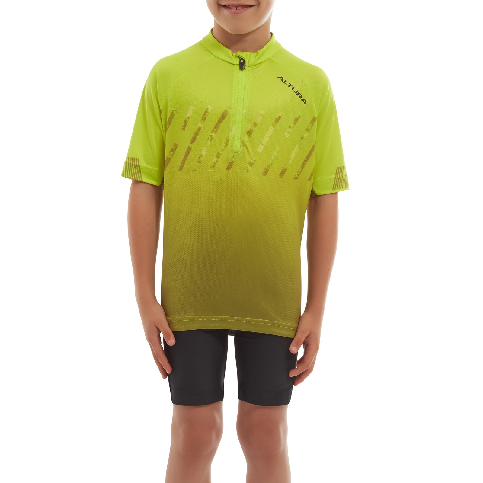 Altura Kids Airstream Short Sleeve Cycling Jersey 2022 Lime 7-8 Years 11290₽