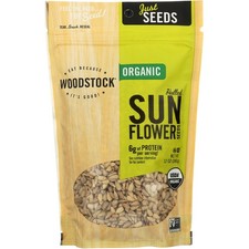 Woodstock Organic Hulled Sunflower Seeds 12 Oz Snack