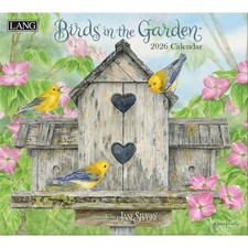 Birds in the Garden 2026 Wall Calendar 12-Month Calendar with Stapled Bindi...