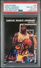 1992 SkyBox USA Dream Team Magic Johnson #36 Auto PSA / DNA NM-MT+ 8.5, Auto 7