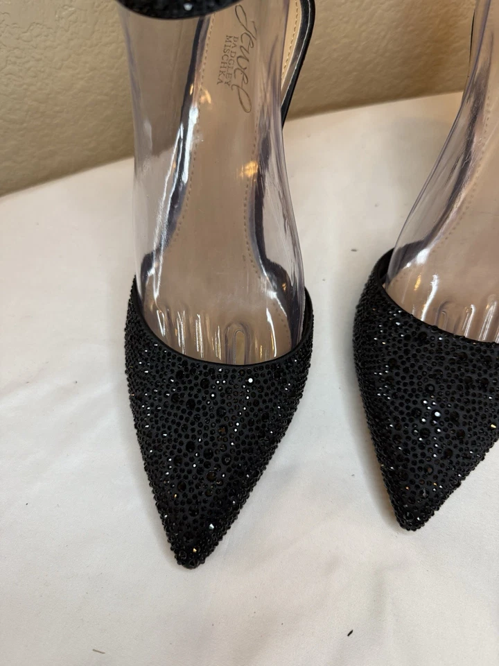 Jewel by Badgley Mischka Jailene Women’s Size 9 Heels Wedding Rhinestone Formal - Image 2 of 4