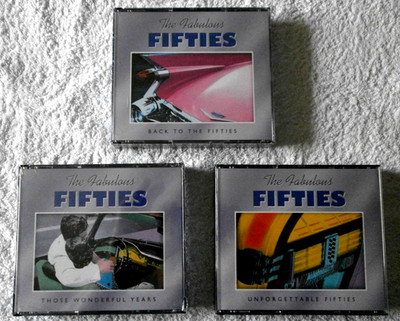 Time Life The Fabulous Fifties 9 CD's Neu